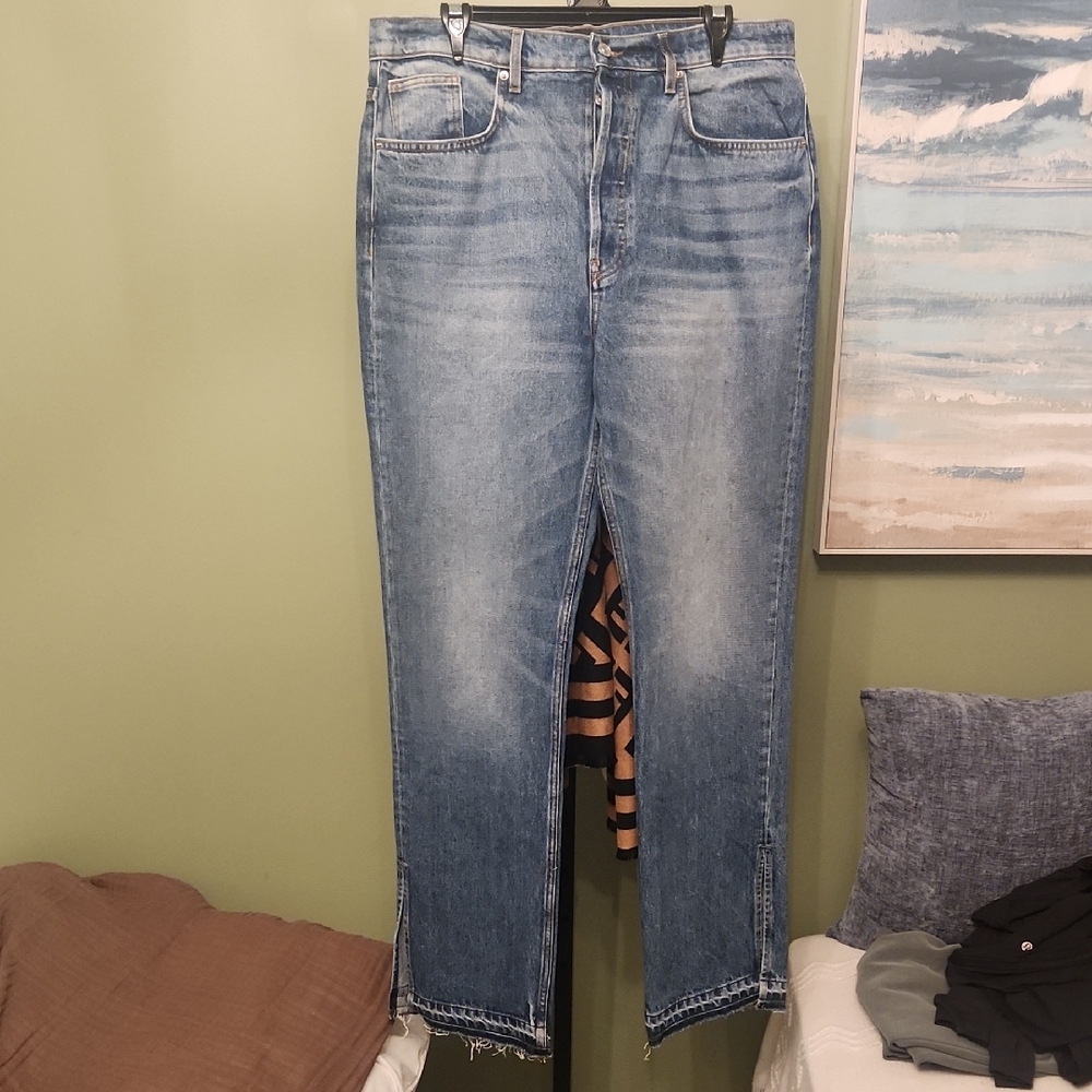 EB Denim Straight Leg Blue Jeans